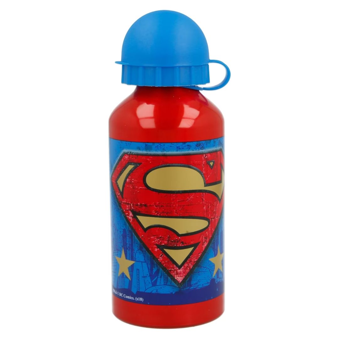 STOR Superman Aluminium Bottle 400ml